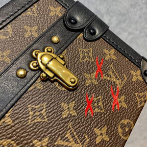 LV M46120 Louis Vuitton Petite Malle East West Handbag - Default Title - View 5