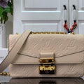 LV M46126 Louis Vuitton Marceau Bag Beige - Default Title - View 1