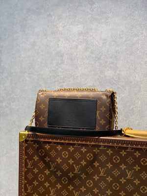 LV M46126 Louis Vuitton Marceau Monogram Handbag Black - Default Title - View 2