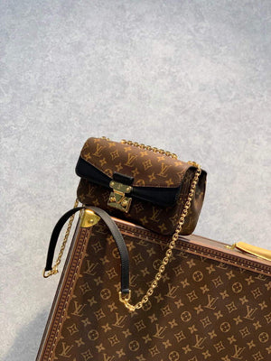LV M46126 Louis Vuitton Marceau Monogram Handbag Black - Default Title - View 3