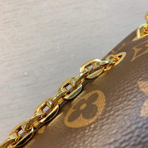 LV M46127 Louis Vuitton Marceau Monogram Caramel Brown - Default Title - View 6