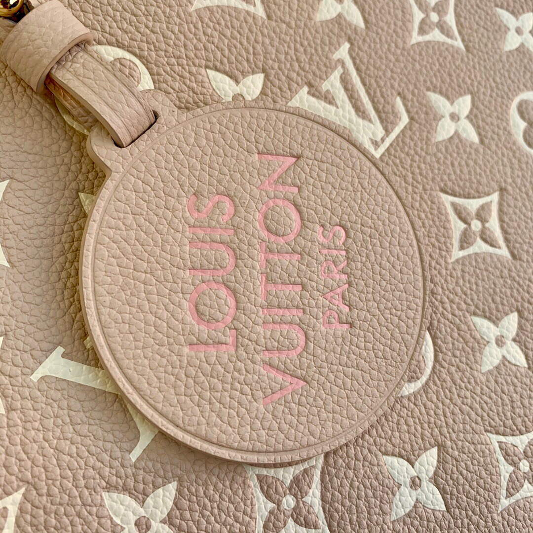 LV M46128 Louis Vuitton Onthego MM Bag M46060 Pink - Default Title - View 5