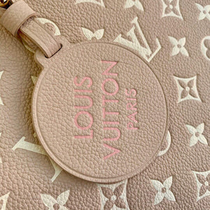 LV M46128 Louis Vuitton Onthego MM Bag M46060 Pink - Default Title - View 5