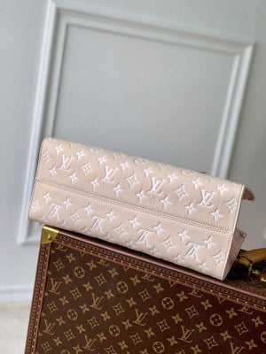 LV M46128 Louis Vuitton Onthego MM Tote Bag - Default Title - View 3