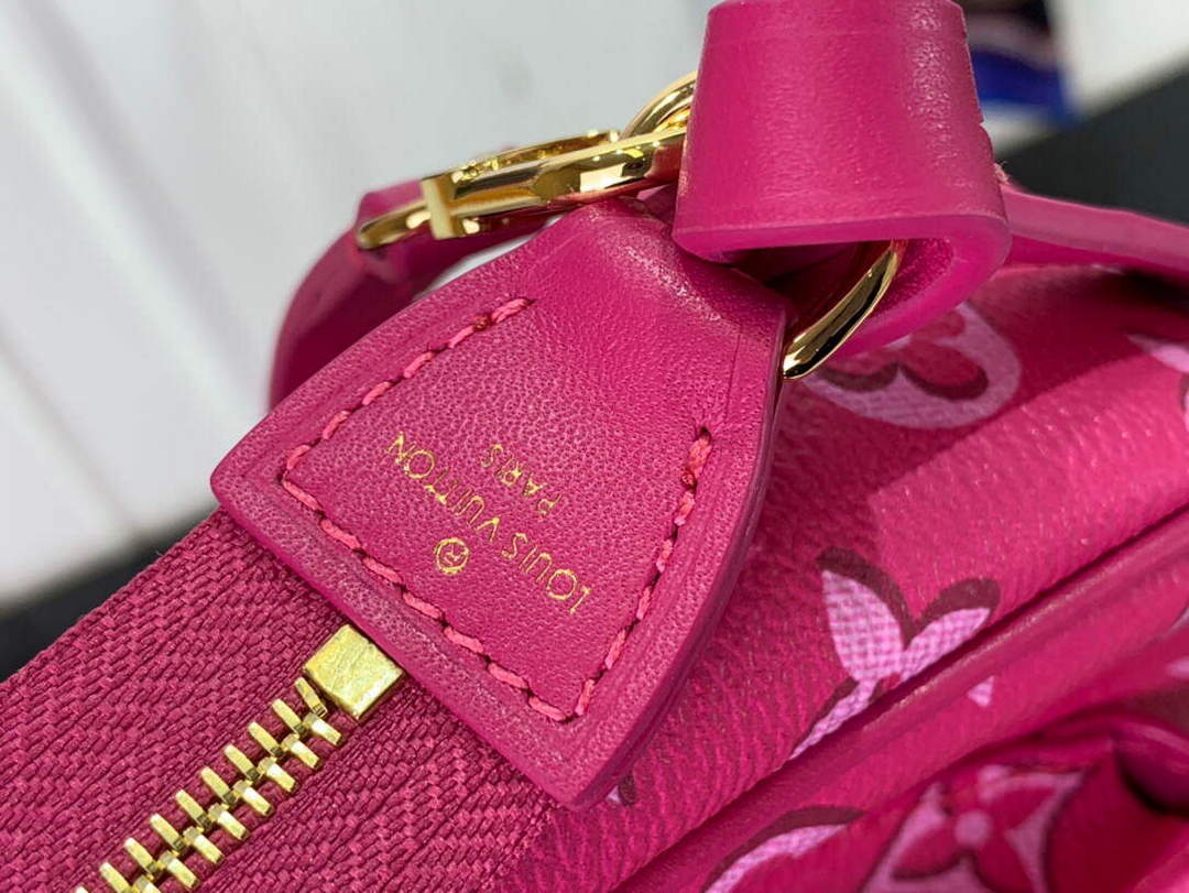 LV M46161 Louis Vuitton Maxi Multi Pochette Accessoires Fuchsia Pink - Default Title - View 5