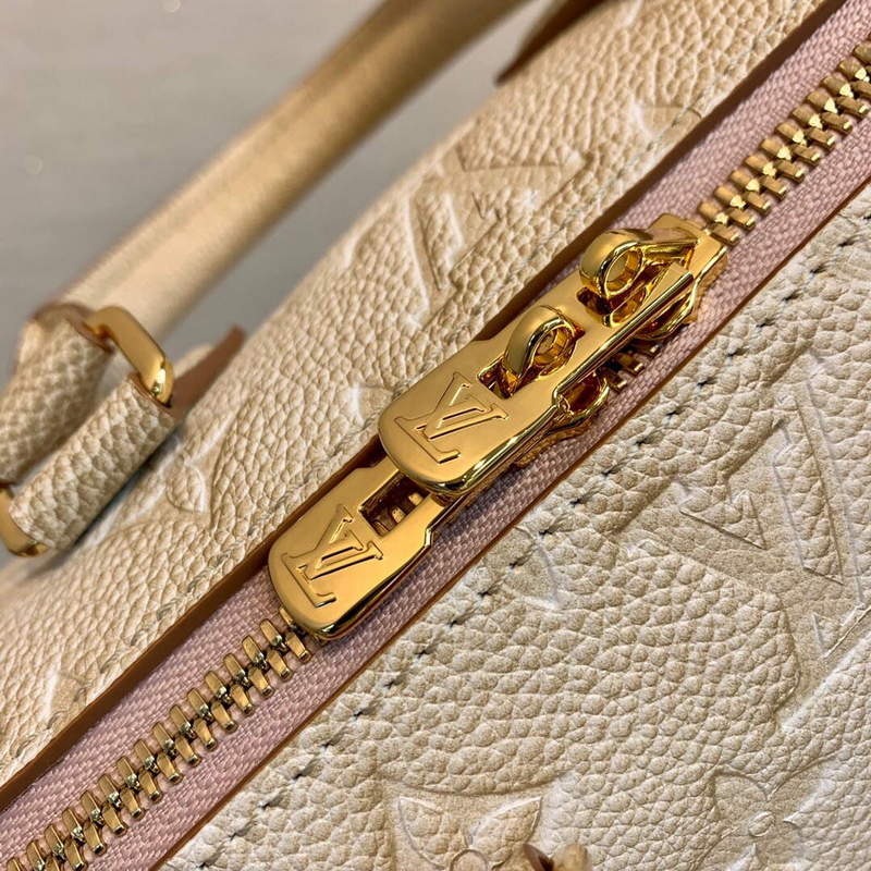 LV M46163 Louis Vuitton Speedy Bandouliere 20 Handbag Pale Beige - Default Title - View 5