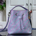 LV M46173 Louis Vuitton N¨¦ONO¨¦ BB Bucket Bag Lilas Purple - Default Title - View 1