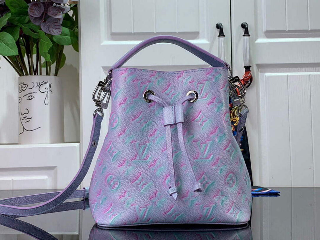 LV M46173 Louis Vuitton N¨¦ONO¨¦ BB Bucket Bag Lilas Purple