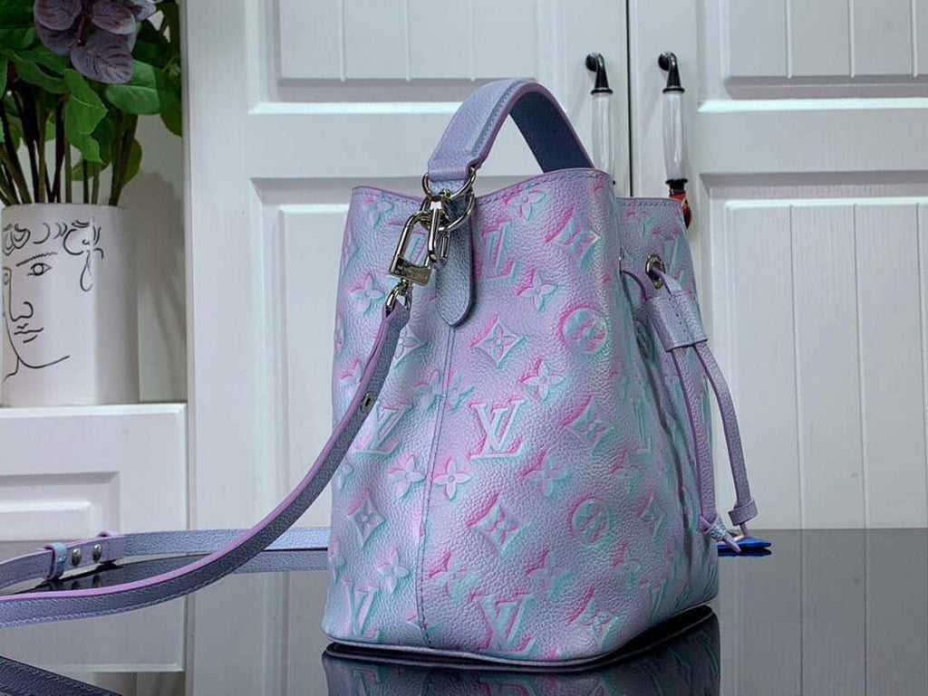 LV M46173 Louis Vuitton N¨¦ONO¨¦ BB Bucket Bag Lilas Purple