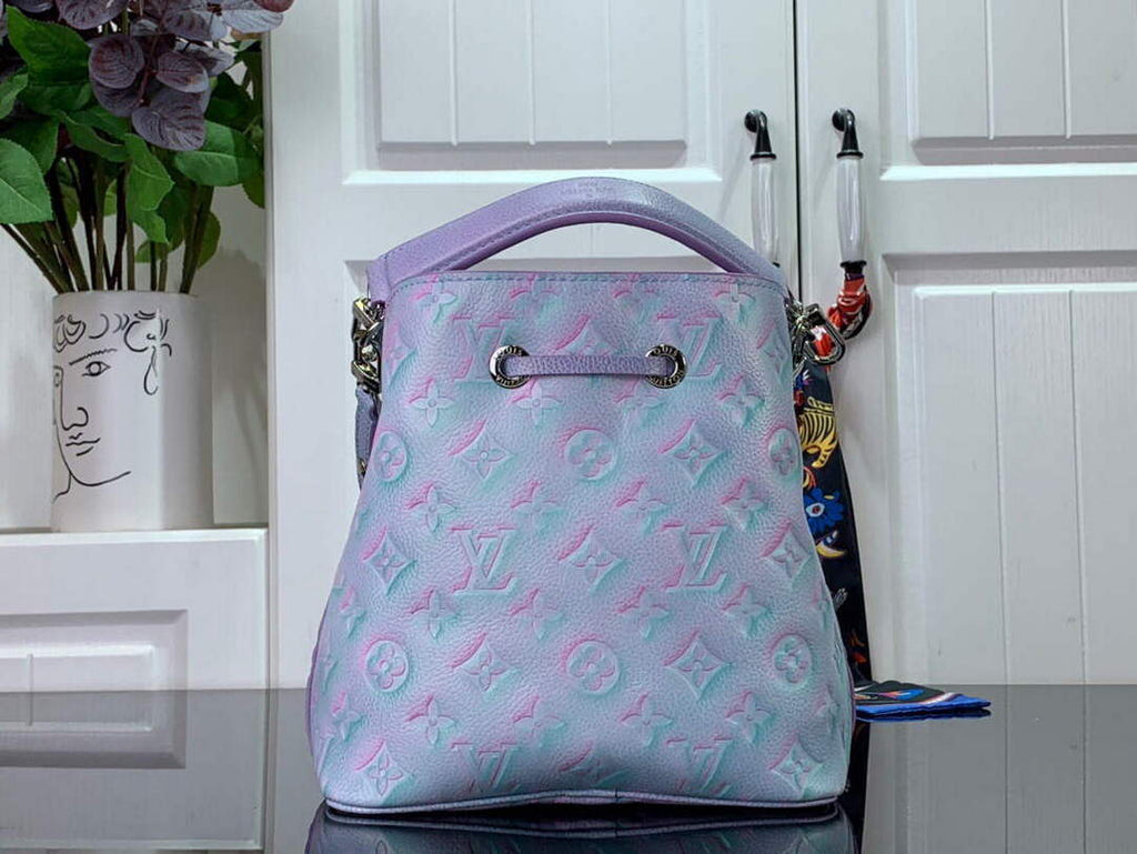 LV M46173 Louis Vuitton N¨¦ONO¨¦ BB Bucket Bag Lilas Purple