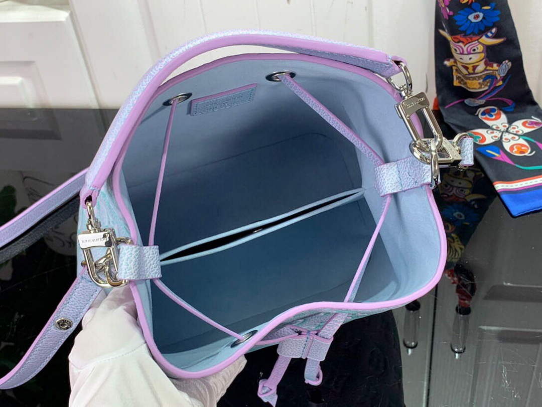 LV M46173 Louis Vuitton N¨¦ONO¨¦ BB Bucket Bag Lilas Purple