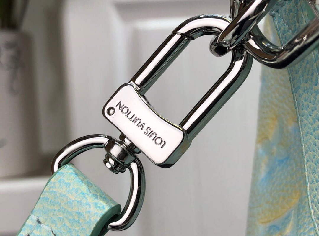 LV M46173 Louis Vuitton N¨¦ONO¨¦ BB Bucket Bag Vert d'eau Green - Default Title - View 5