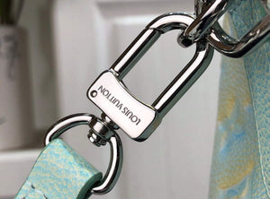 LV M46173 Louis Vuitton N¨¦ONO¨¦ BB Bucket Bag Vert d'eau Green - Default Title - View 5