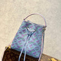 LV M46174 Louis Vuitton N¨¦ONO¨¦ BB Bucket Bag Blue - Default Title - View 1