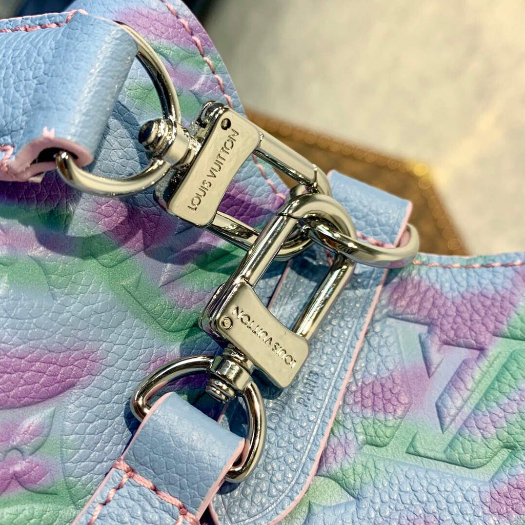 LV M46174 Louis Vuitton N¨¦ONO¨¦ BB Bucket Bag Blue