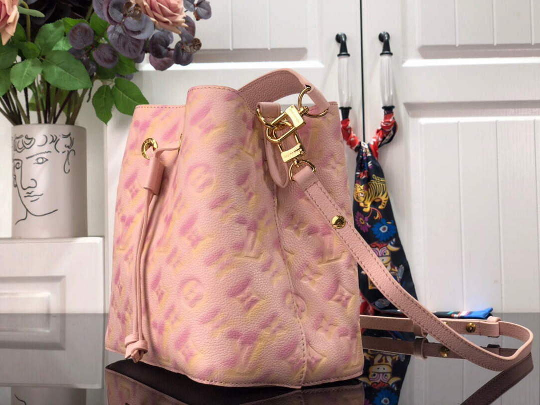 LV M46174 Louis Vuitton N¨¦ONO¨¦ BB Bucket Bag Pink
