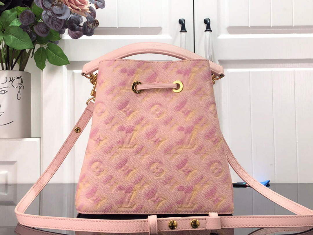 LV M46174 Louis Vuitton N¨¦ONO¨¦ BB Bucket Bag Pink - Default Title - View 3