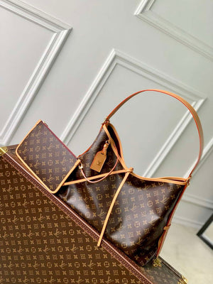LV M46197 Louis Vuitton CarryAll MM Monogram Canvas - Default Title - View 1