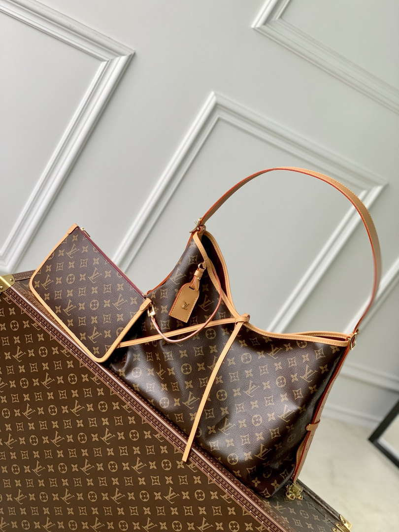 LV M46197 Louis Vuitton CarryAll MM Monogram Canvas - Default Title - View 1