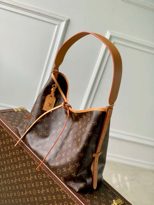 LV M46197 Louis Vuitton CarryAll MM Monogram Canvas - Default Title - View 3