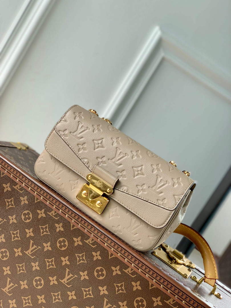 LV M46199 Louis Vuitton Marceau Chain Bag Dove Gray - Default Title - View 1