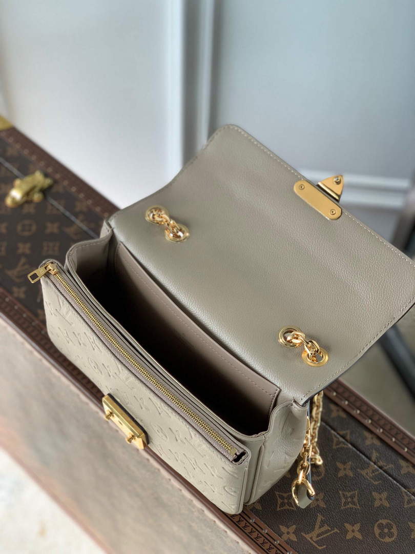 LV M46199 Louis Vuitton Marceau Chain Bag Dove Gray - Default Title - View 8