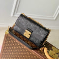 LV M46200 Louis Vuitton Marceau Chain Bag Black - Default Title - View 1