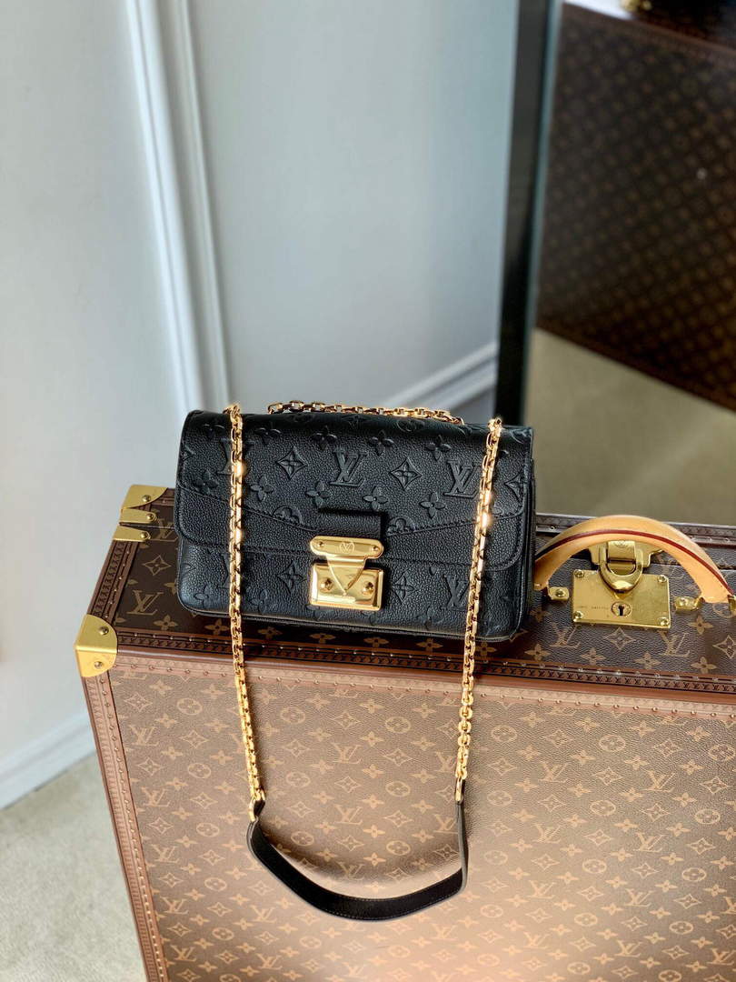 LV M46200 Louis Vuitton Marceau Chain Bag Black - Default Title - View 2