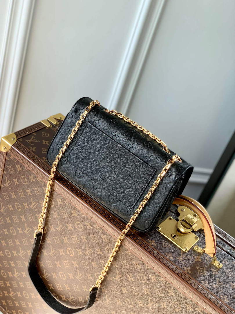 LV M46200 Louis Vuitton Marceau Chain Bag Black - Default Title - View 3