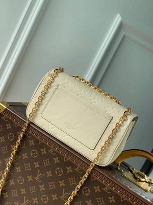 LV M46201 Louis Vuitton Marceau Chain Bag Cream Beige - Default Title - View 2