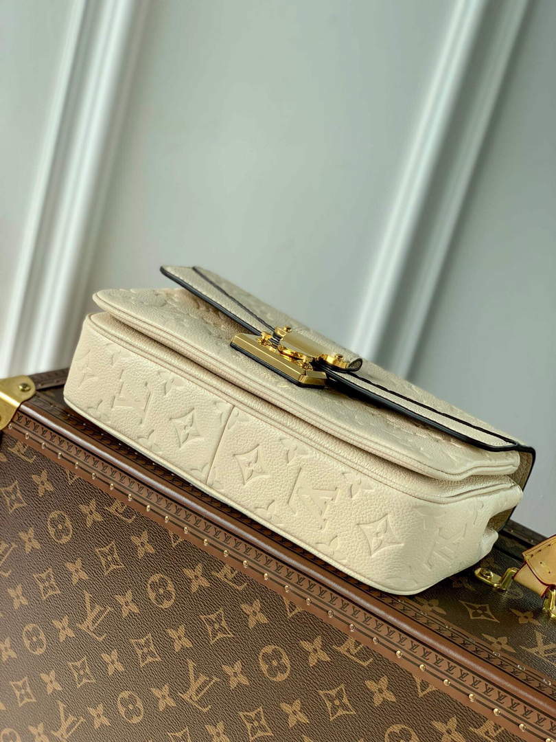 LV M46201 Louis Vuitton Marceau Chain Bag Cream Beige - Default Title - View 4