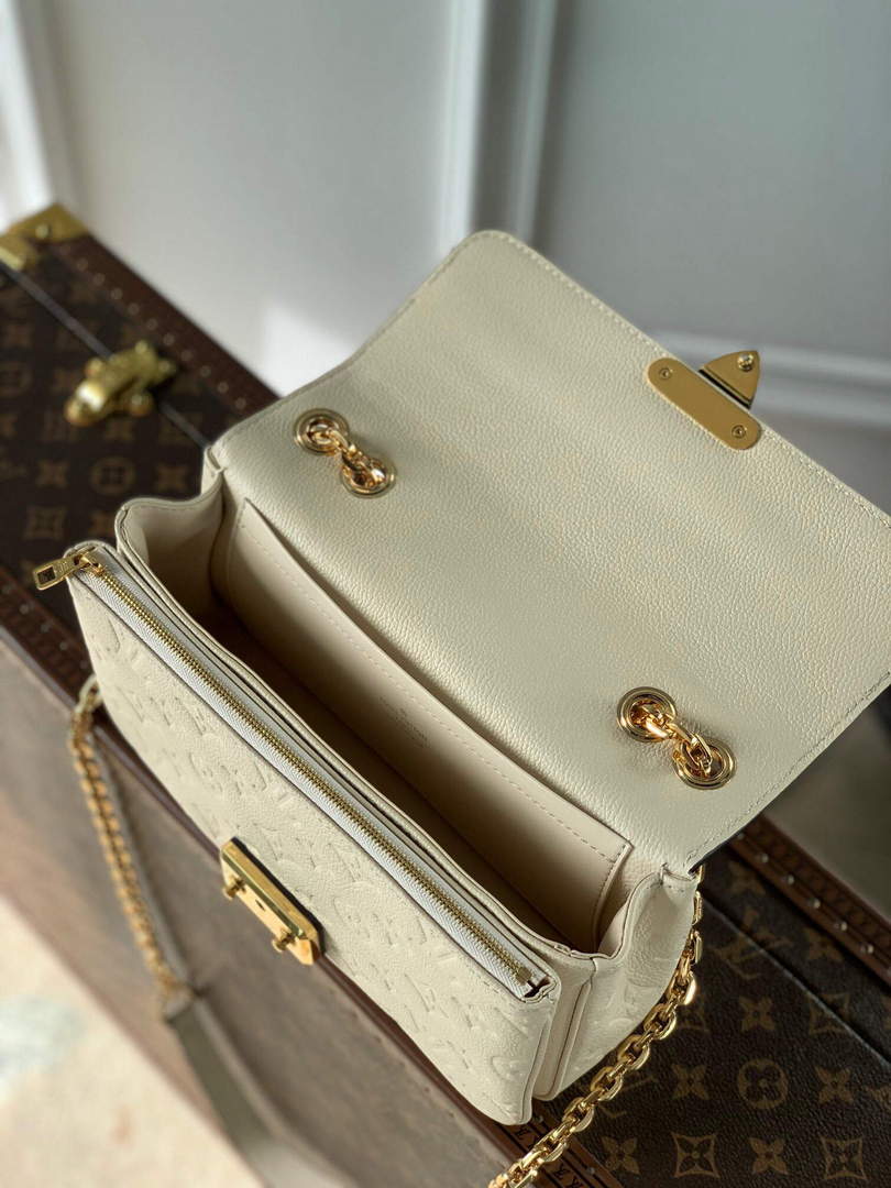 LV M46201 Louis Vuitton Marceau Chain Bag Cream Beige - Default Title - View 7