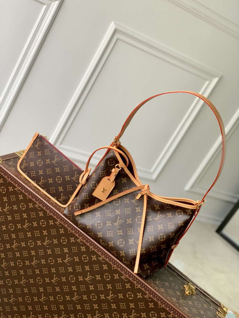 LV M46203 Louis Vuitton CarryAll PM Monogram Canvas - Default Title - View 1