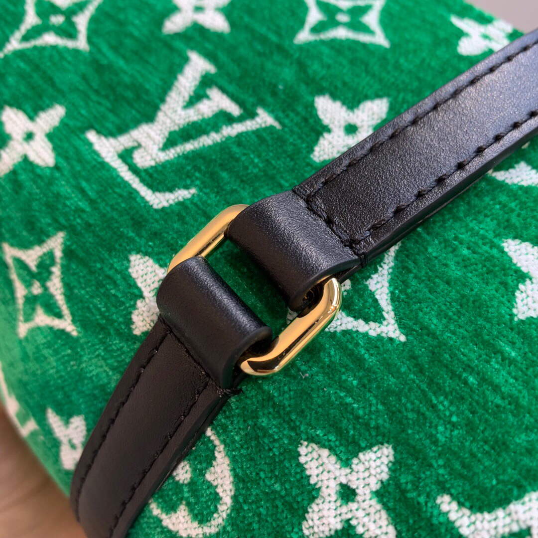 LV M46206 Louis Vuitton papillon Handbag Green - Default Title - View 5