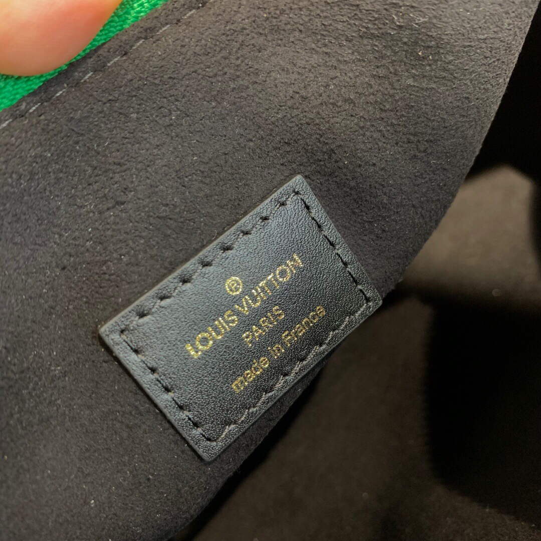 LV M46206 Louis Vuitton papillon Handbag Green - Default Title - View 7