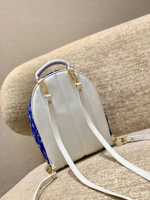 LV M46207 Louis Vuitton palm springs mini Bag Blue - Default Title - View 4