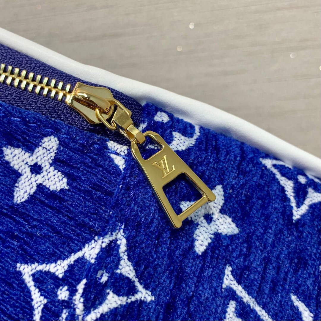 LV M46207 Louis Vuitton palm springs mini Bag Blue - Default Title - View 9