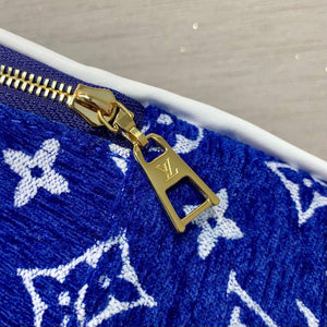 LV M46207 Louis Vuitton palm springs mini Bag Blue - Default Title - View 9