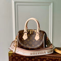 LV M46222 Louis Vuitton Speedy Bandouliere 20 Beige - Default Title - View 1