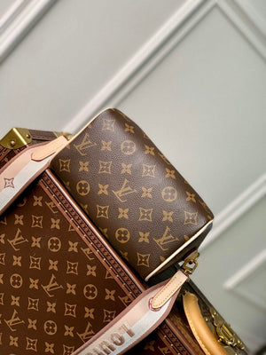LV M46222 Louis Vuitton Speedy Bandouliere 20 Beige - Default Title - View 4