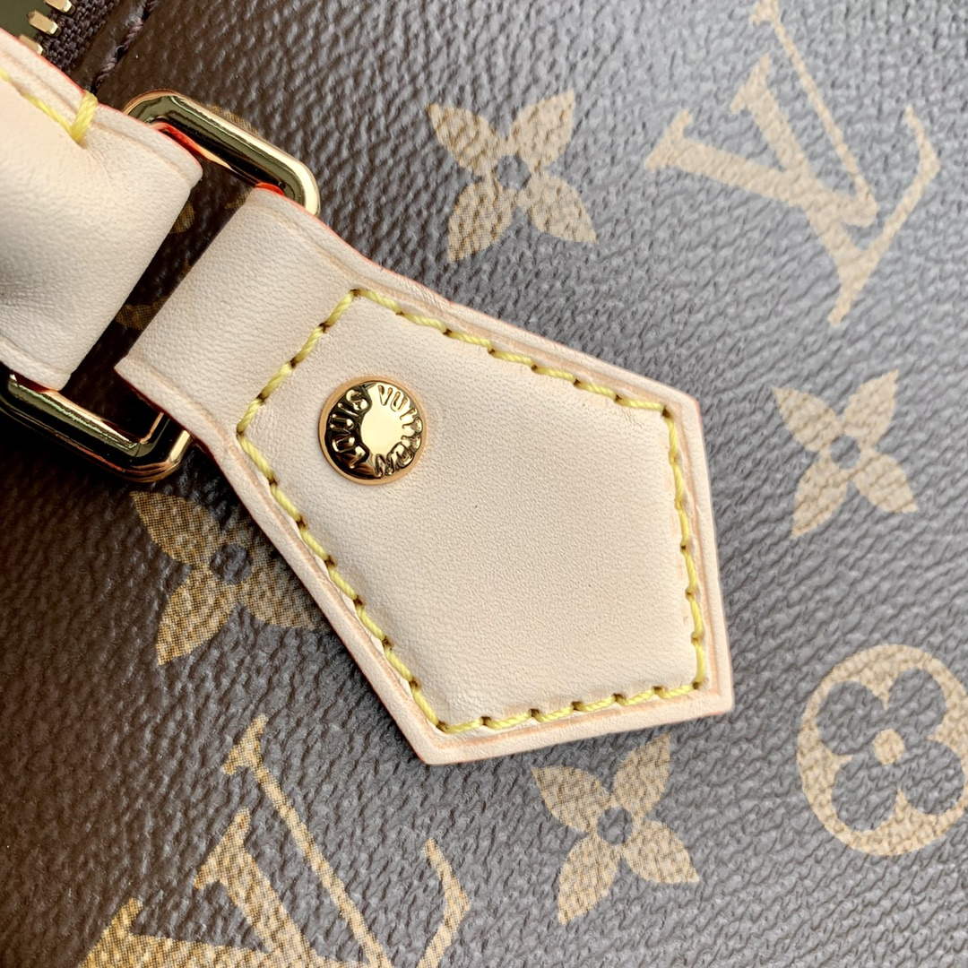 LV M46222 Louis Vuitton Speedy Bandouliere 20 Beige