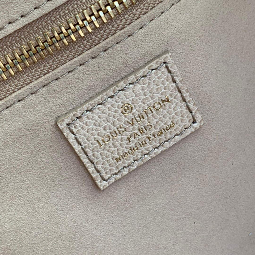 LV M46231 Louis Vuitton Neverfull MM Carryall Pale Beige - Default Title - View 8