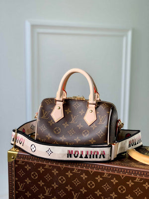 LV M46234 Louis Vuitton Speedy Bandouliere 20 Black - Default Title - View 1