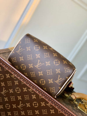 LV M46234 Louis Vuitton Speedy Bandouliere 20 Black - Default Title - View 3