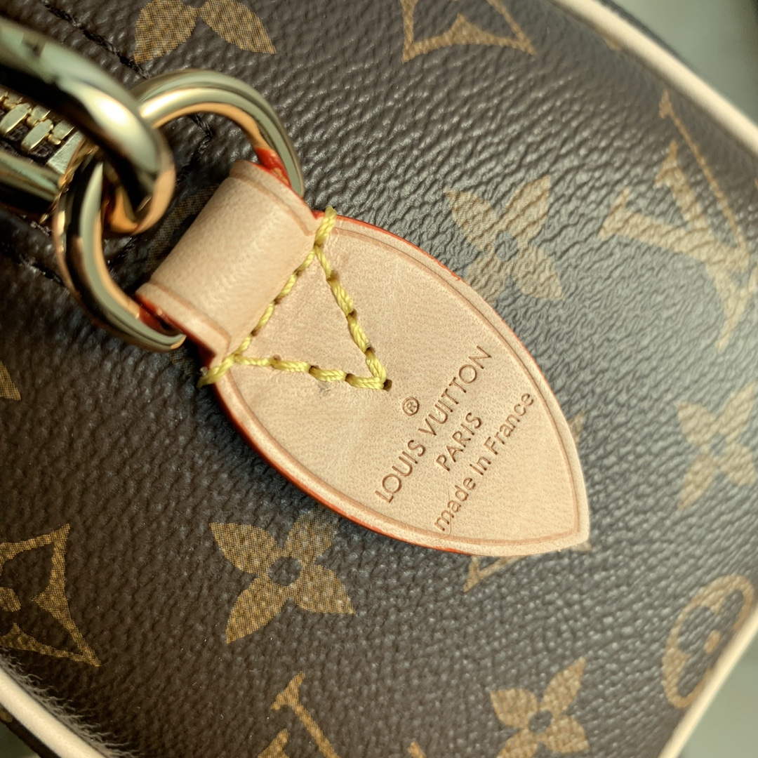 LV M46234 Louis Vuitton Speedy Bandouliere 20 Black
