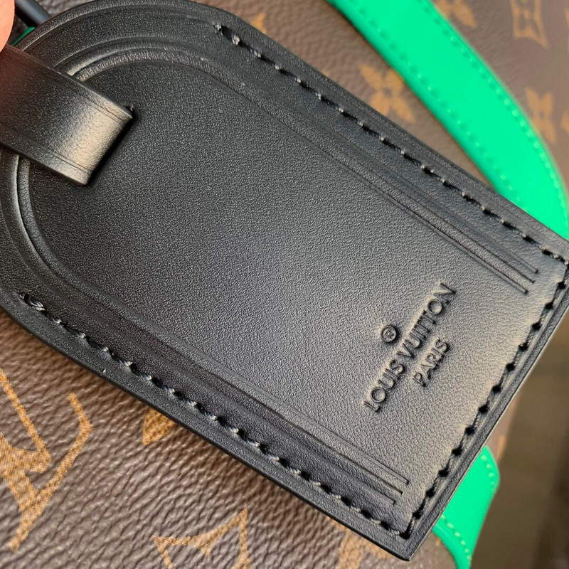 LV M46249 Louis Vuitton Keepall Bandouliere 25 Bag Green - Default Title - View 5