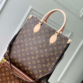 LV M46263 Louis Vuitton Sac plat PM Tote Bag Monogram - Default Title - View 1