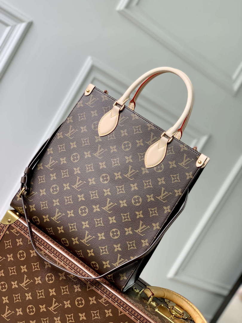 LV M46263 Louis Vuitton Sac plat PM Tote Bag Monogram
