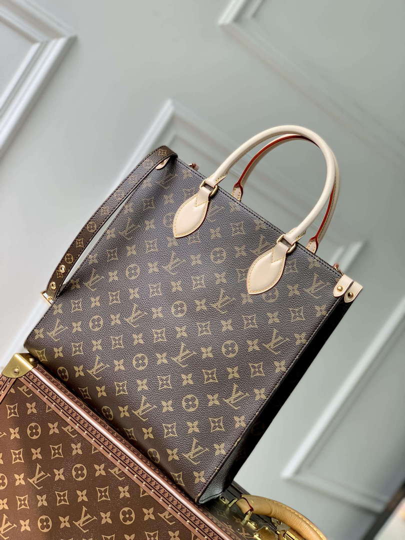 LV M46263 Louis Vuitton Sac plat PM Tote Bag Monogram