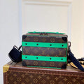 LV M46264 Louis Vuitton Handle Soft Trunk Bag Green - Default Title - View 1